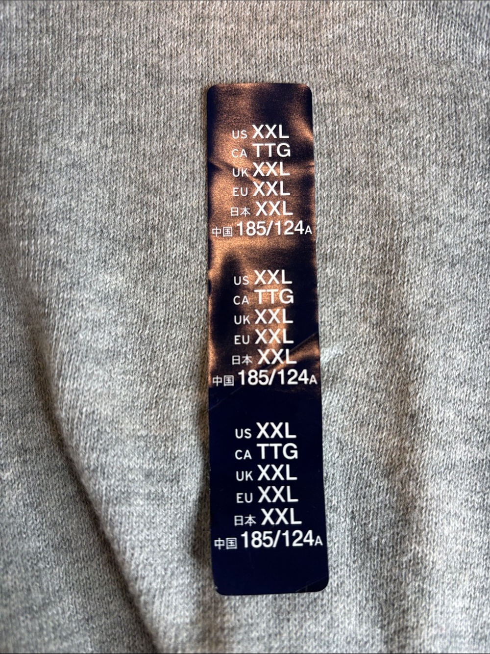 🩶GAP Men’s Lightweight V-Neck Sweater XXL NWT Light Gray Long Sleeve Classic 🩶 - Picture 4 of 9
